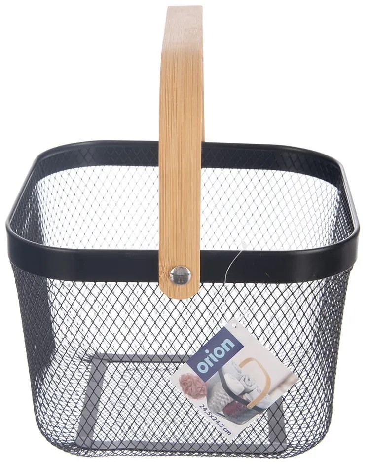 Coș de depozitare din sârmă din metal 24,5x24,5x30 cm Radka – Orion