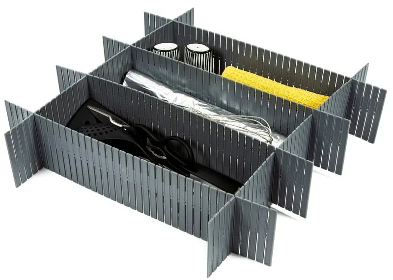 Set 6 organizatoare pentru sertar Compactor Duro