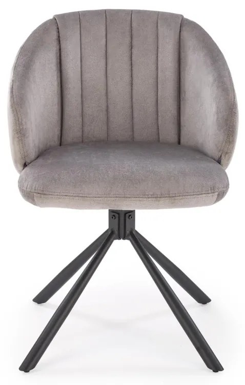 Scaun rotativ K533 stofa gri