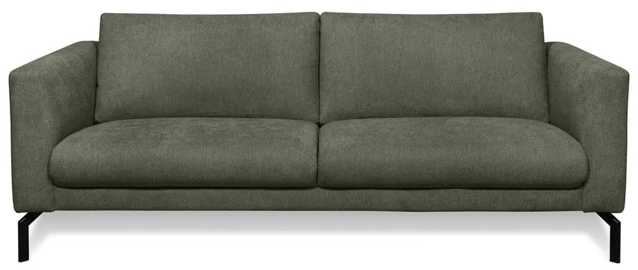 Canapea verde-închis 216 cm Gomero – Scandic