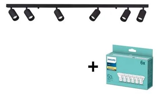 Spot LED ANGIE 6xGU10/4,7W/230V