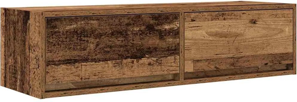 vidaXL Cabinet TV Lemn vechi 100 x 31 x 25.5 cm Lemn compozit