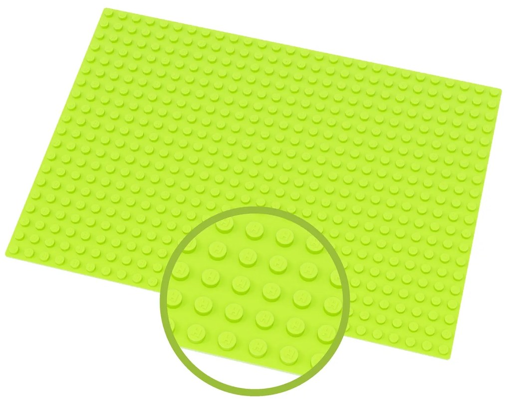 Placa de baza 28x20 Hubelino (verde deschis)