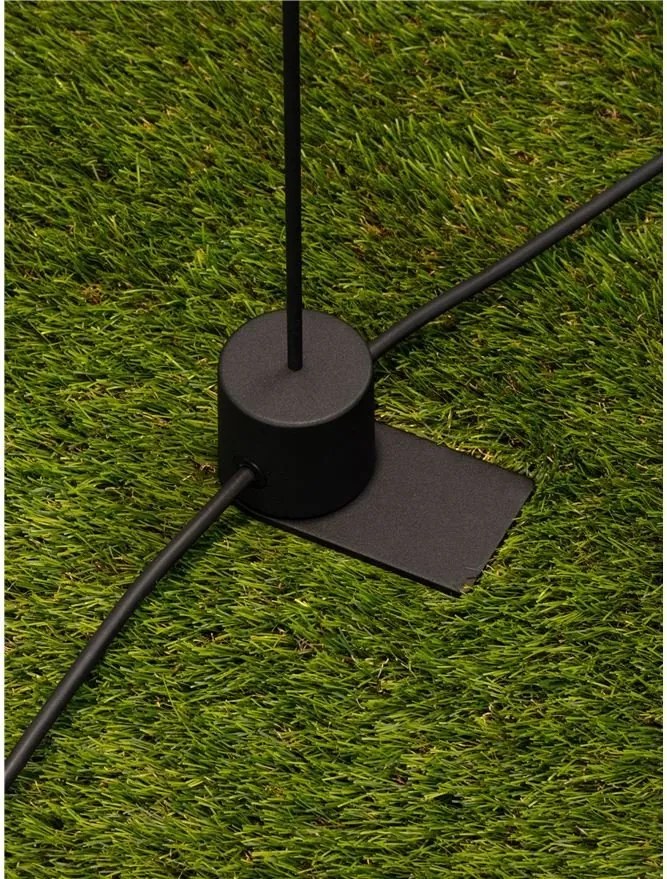 Set de 3 corpuri iluminat exterior decorativ cu tarus KASP H-90cm