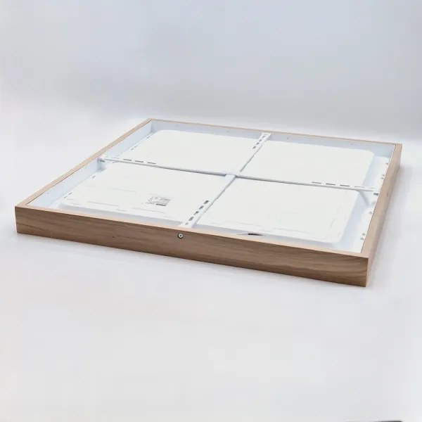 Brilagi - Plafonieră LED pentru baie WOODY FRAME LED/50W/230V 60x60 cm IP44 stejar