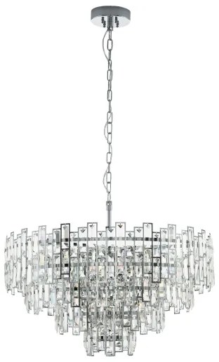 Lustră pe lanț CALMEILLES 10xE14/25W/230V d. 78 cm Eglo 39627