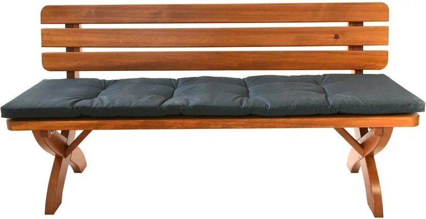 Bancă de grădină maro din lemn Strong – Rojaplast