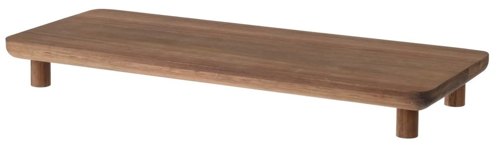 Tava servire, din lemn acacia, Linda, 36x15 cm