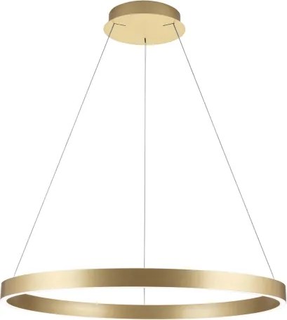 Orion - Pendul LED dimmabil KOLK, 80W, 230V, 2700/3000/4000K, Ø 80 cm, auriu