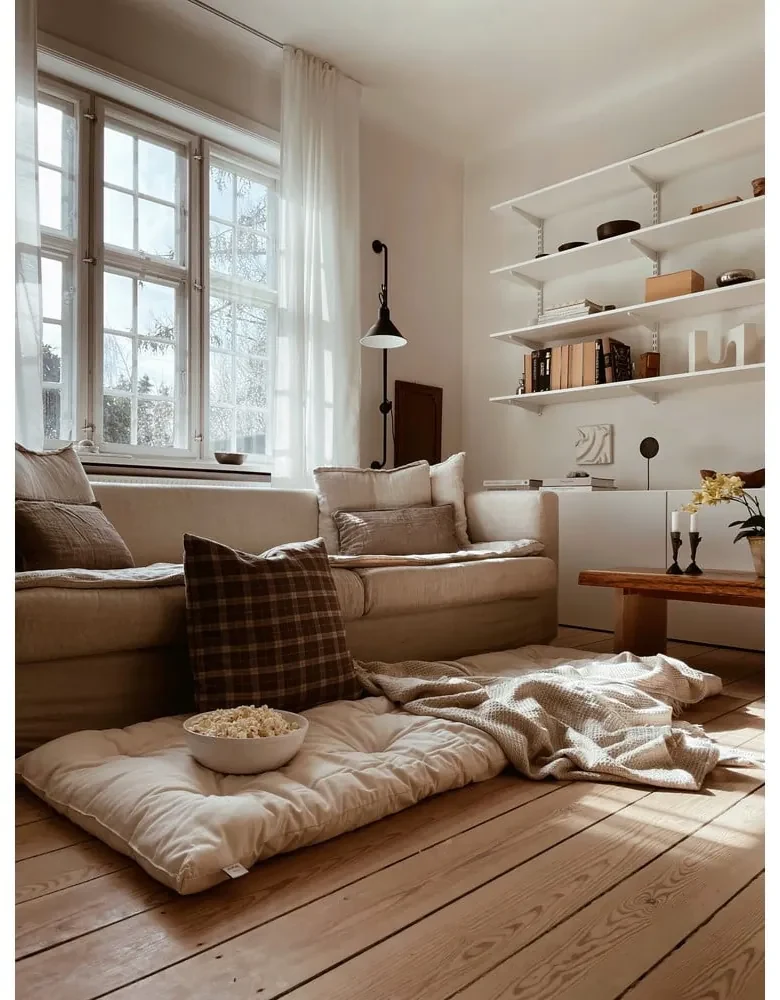 Saltea futon roșie 70x190 cm Bed In a Bag Bordeaux – Karup Design