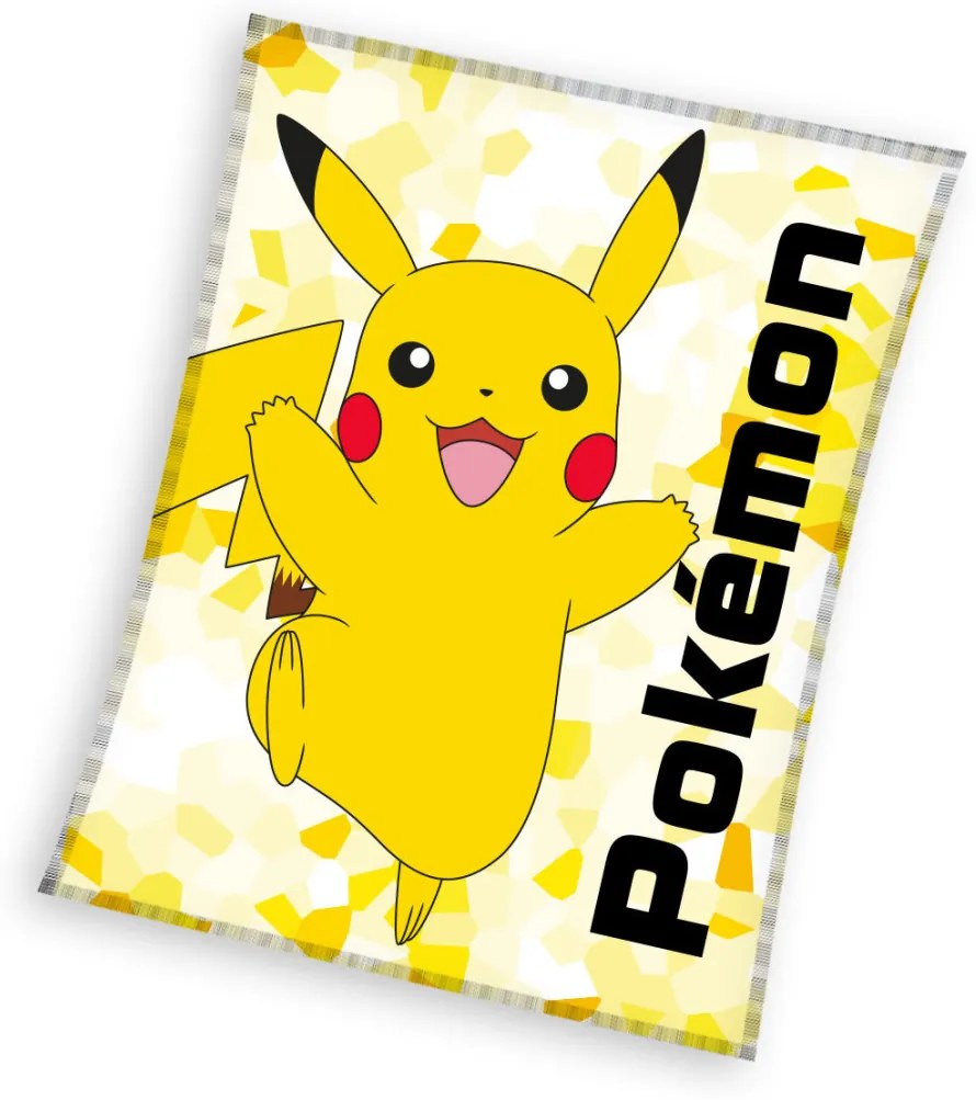 Pokémon Spark pătură fleece 130x160cm