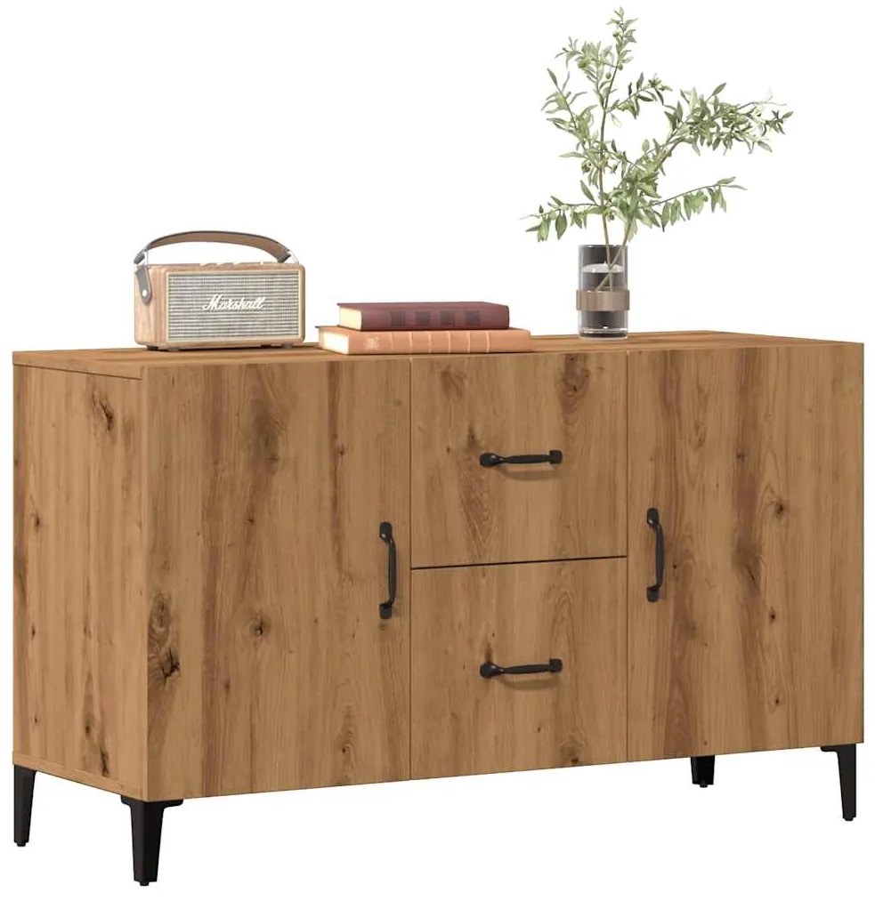 vidaXL Dulap, stejar artizanal, 100x36x60 cm, lemn prelucrat