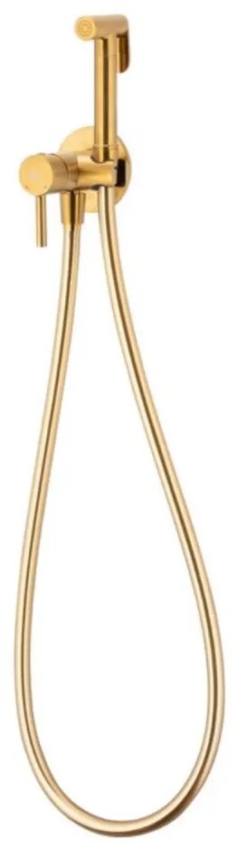 Baterie de bideu cu duș pentru instalare ascunsă KFA Armatura 5039-512-31 MOZA auriu