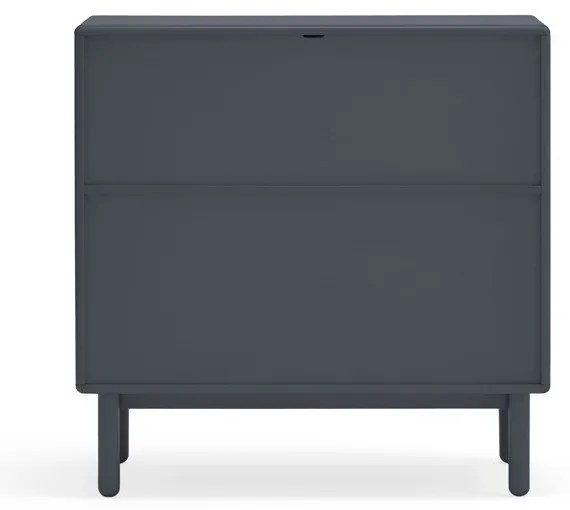 Comodă joasă de culoare gri închis 90x90 cm Corvo - Teulat