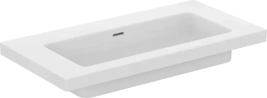 Lavoar pe mobilier Ideal Standard Atelier Extra alb lucios cu orificiu preaplin 101 cm