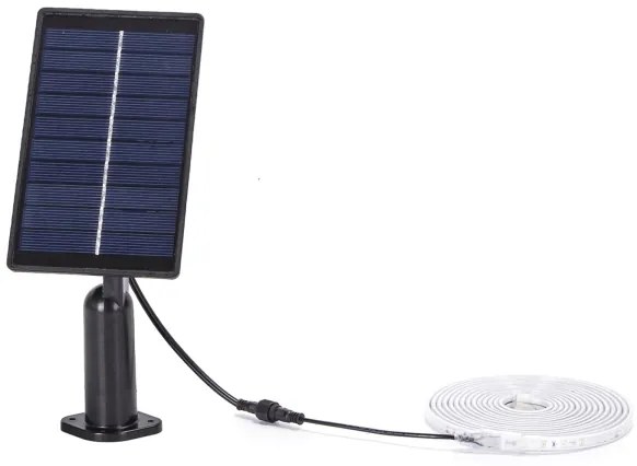 Aigostar - Bandă solară LED RGB reglabilă LED/1,6W/3,2V 5 m IP65 + telecomandă