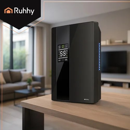 Dezumidificator silențios cu curățare UV Negru