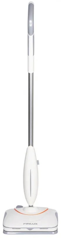Mop electric Finlux Cleaner FPM-3555, 35W, Li-Ion 2200 mAh, Autonomie pana la 55 min., Indicator baterie, Alb