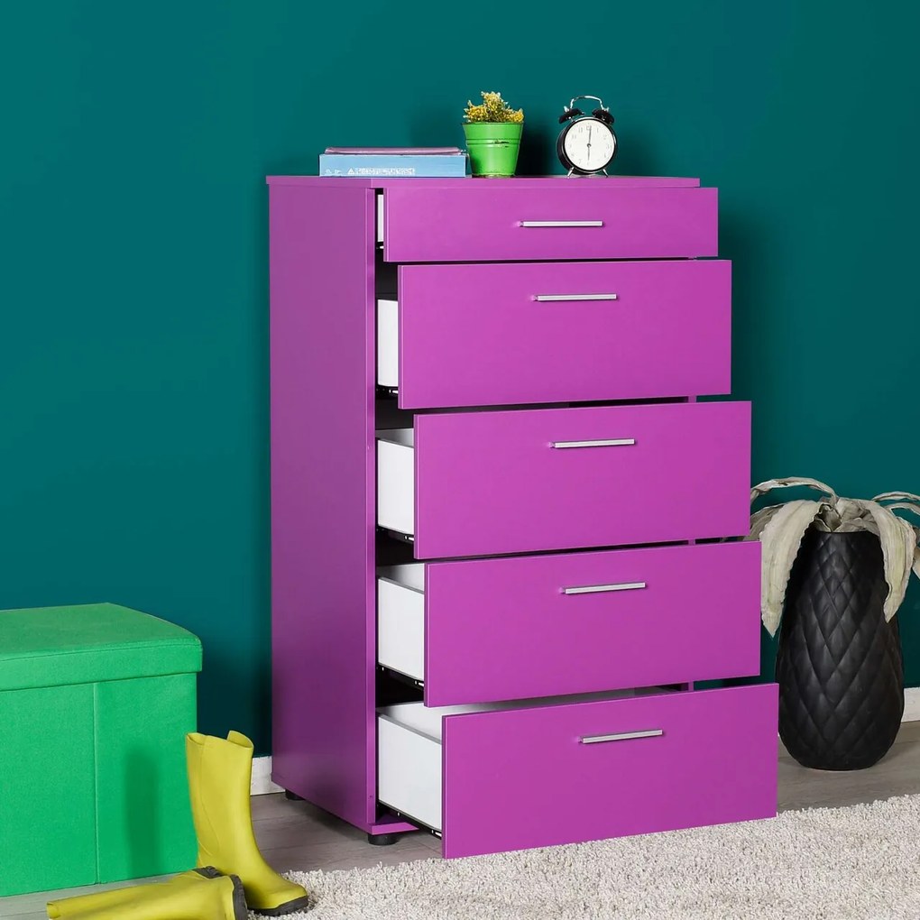 Dulap, Hanah Home, Trendline, 68x108x44 cm, Mov