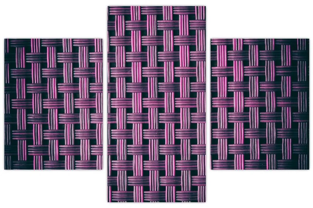 Tabloul textura în mov (90x60 cm)