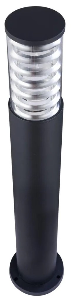 Stalp de exterior cu protectie IP54, Bronx negru H-79,6cm