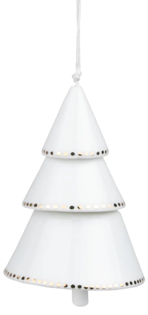 Clopot de portelan suspendat GOLD POINT