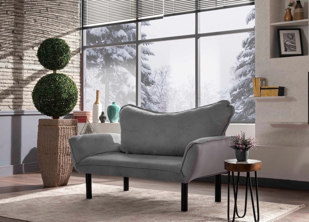 Canapea extensibila cu 2 Locuri Lisbon, 150 x 80 x 65 cm