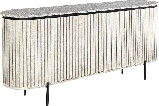 Comoda eleganta din lemn sablat ADLON 170cm