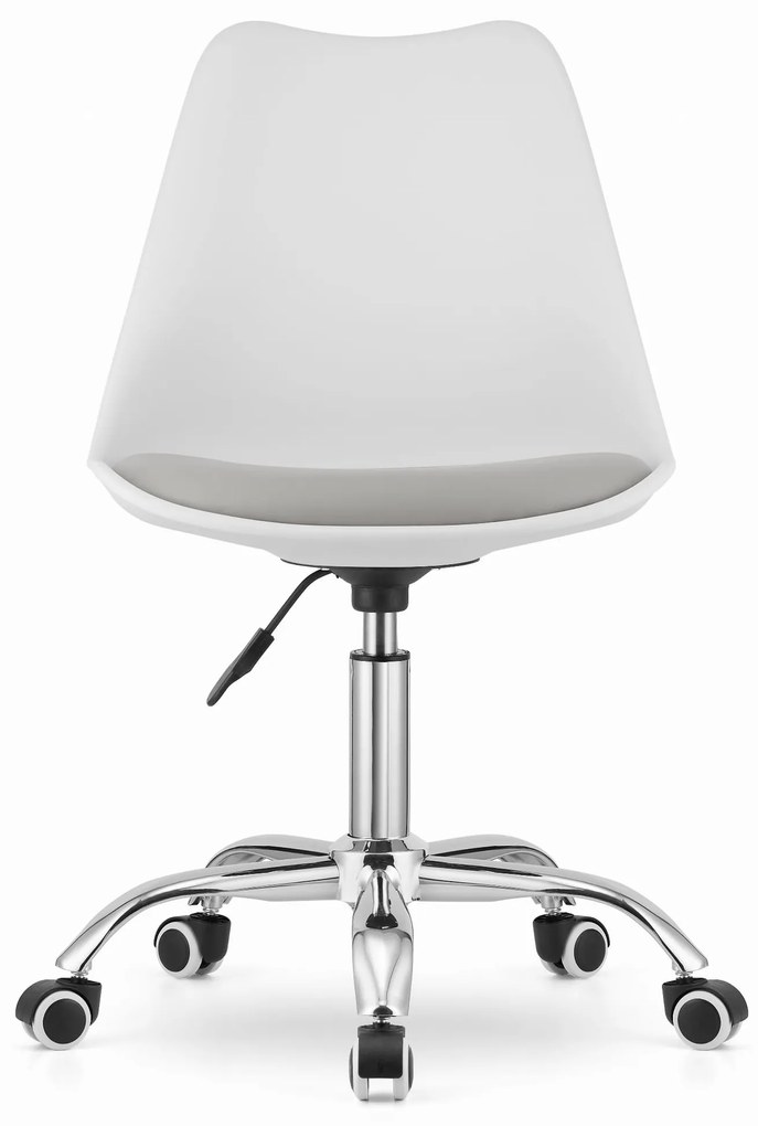 Scaun de birou alb-gri, PANSY