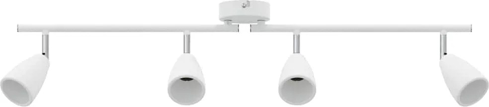 vidaXL Spot de tavan Alb 25.5 x 8 x 16 cm Metal