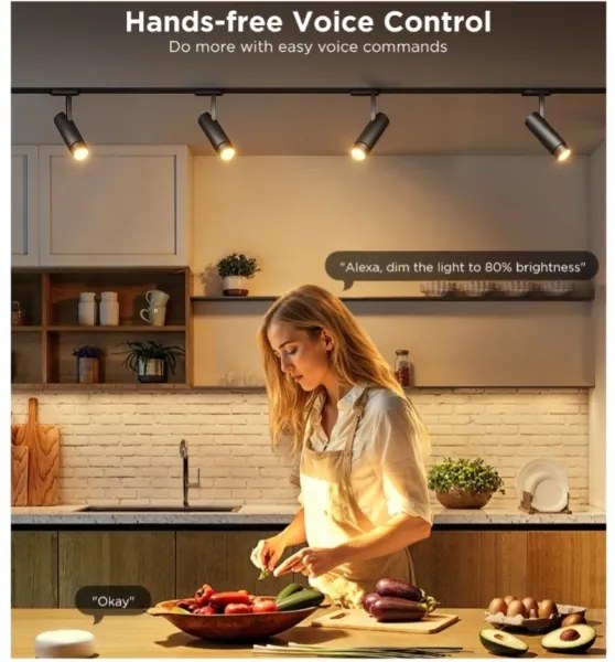 SET 2x bec LED RGBWW dimabil Govee E14/5W/230V 2700-6500K Wi-Fi