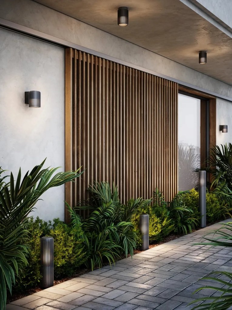 Stalp mediu pentru iluminat exterior IP54 Aludra aluminiu