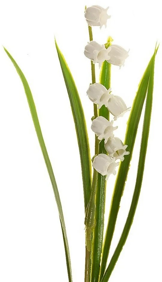Buchet artificial lăcrămioare, în. 35 cm, buchet de 5 buc