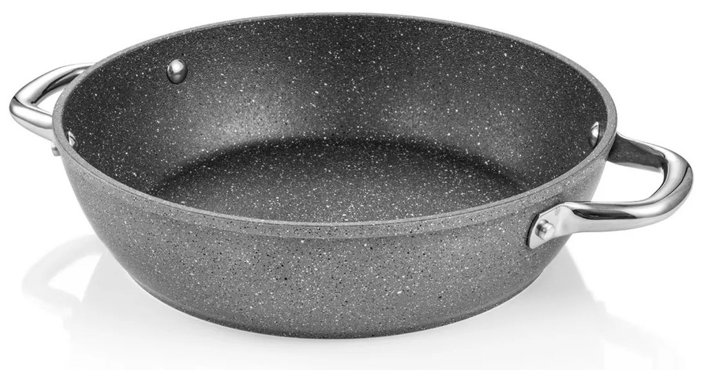 Tescoma Tigaie adâncă i-PREMIUM Stone diametru 28cm, 2 mânere