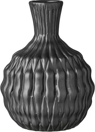 Vaza gri inchis din ceramica 20 cm Irra Bloomingville