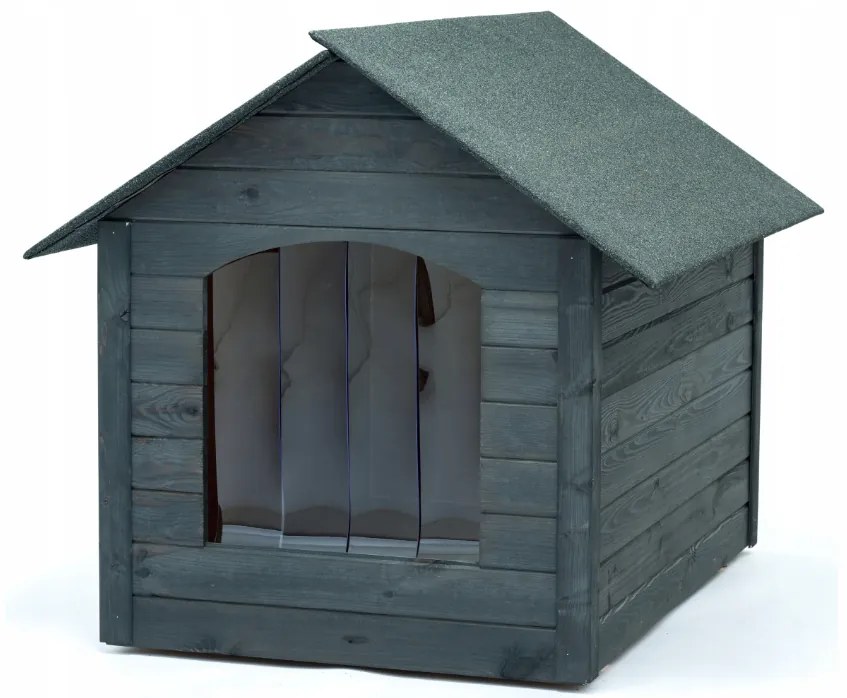 Cușcă izolată pentru câine. XL - 113 cm x 90 cm x 89 cm Gri