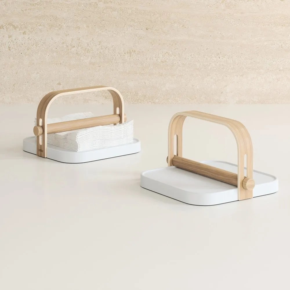 Suport pentru șervețele din lemn Bellwood – Umbra