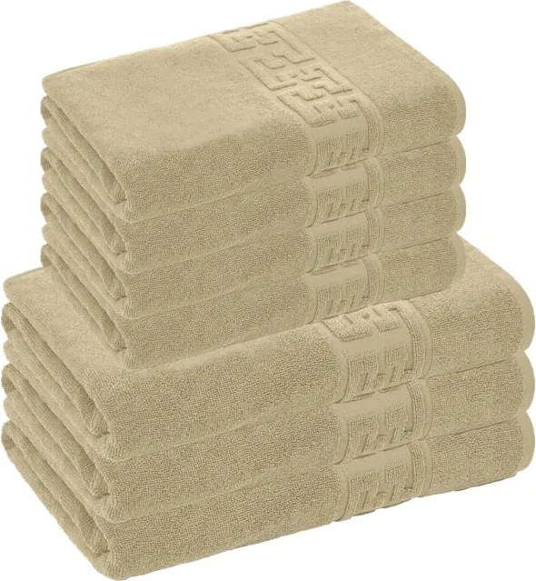 Set 7 Prosoape, Bumbac 100%, 550g/m²