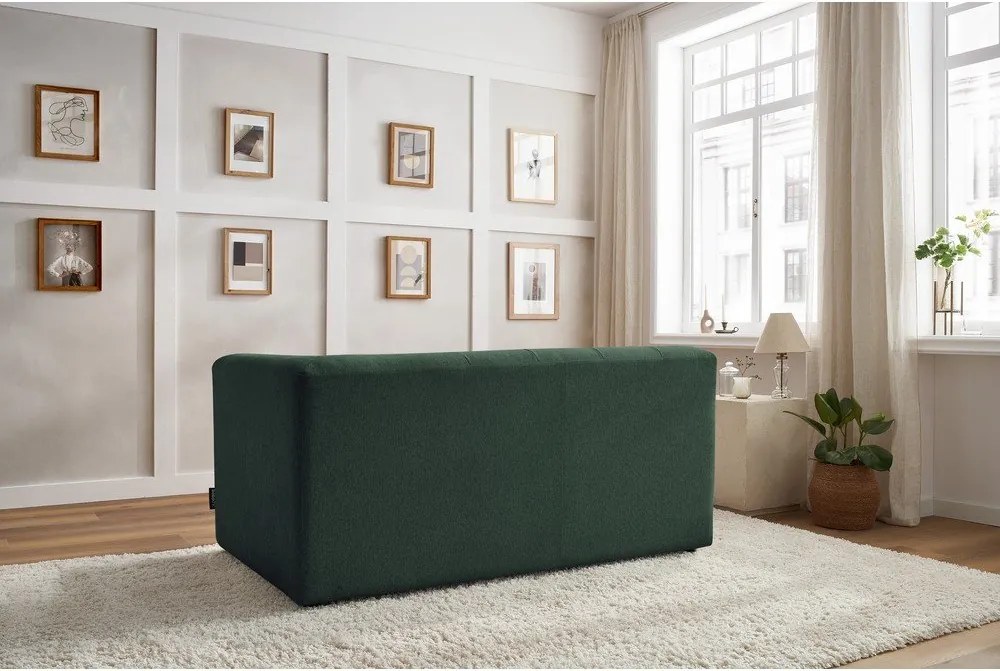 Modul pentru canapea verde închis (partea dreaptă) Kleber - Bobochic Paris