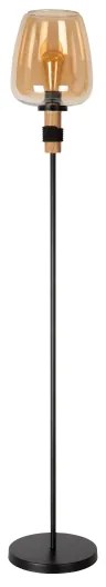 Lampadar Lucide 45708/01/62 ILONA 1xE27/40W/230V negru/bej