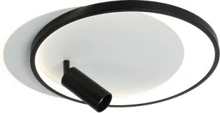 Brilagi - Plafonier LED dimabil UNITY LED/48W/230V + 1xGU10/3W alb/negru + cu telecomandă
