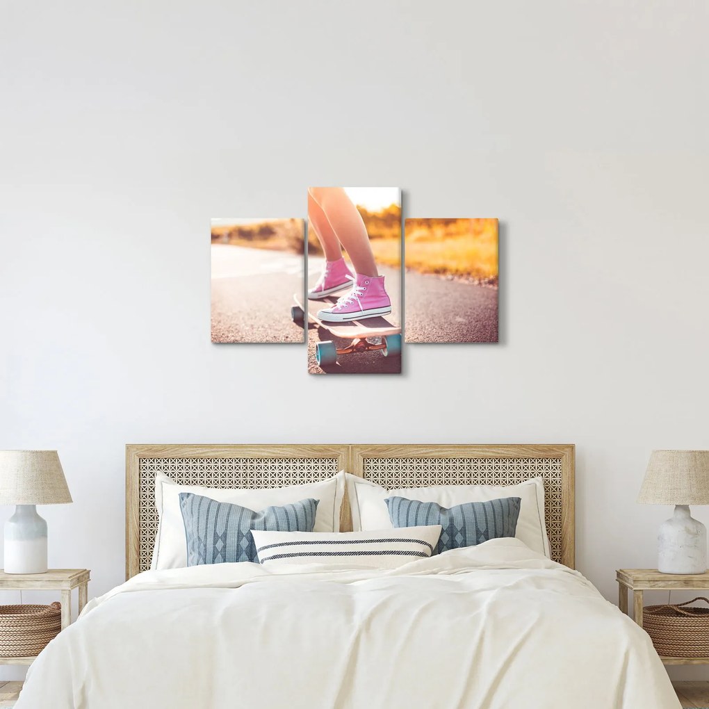 Tablou cu scateboard (90x60 cm)