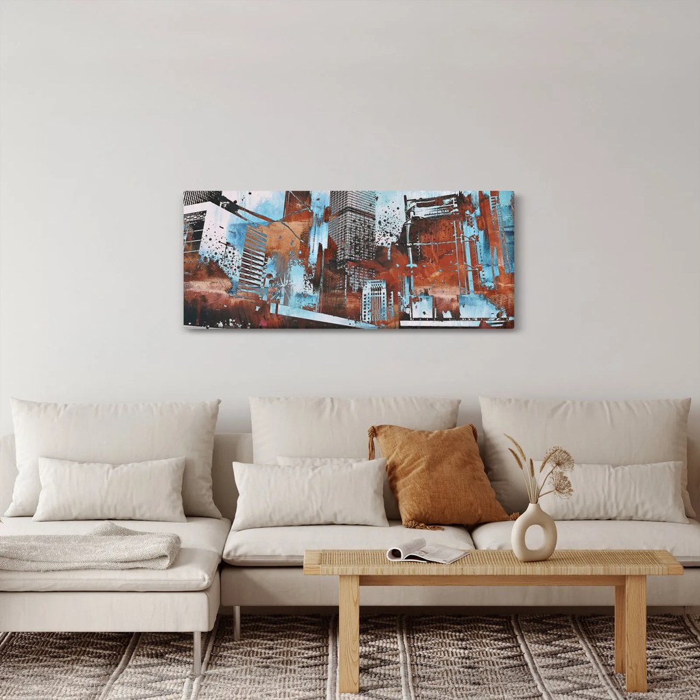 Tablou - Zgârie-nori (120x50 cm)