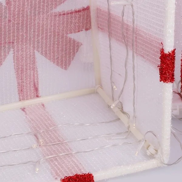 Brilagi - Set de 3 decorațiuni LED de Crăciun pentru exterior, 2,6 W, alimentare 3x AA, IP44, cadouri