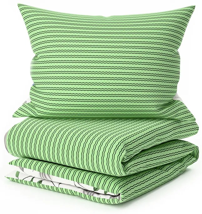 Lenjerie de bumbac KARDA alb Dimensiune lenjerie de pat: 70 x 90 cm | 140 x 200 cm