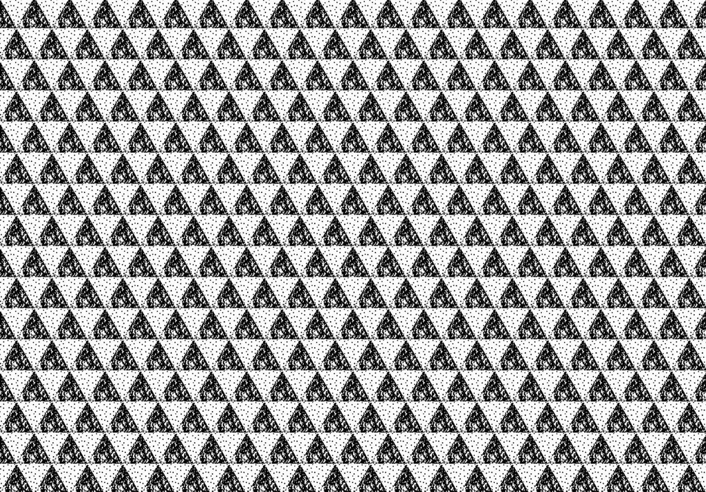 Fototapet - Triunghi (254x184 cm)