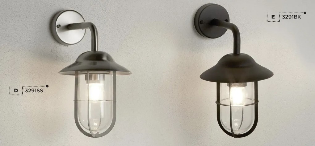 Aplica de exterior stil traditional IP44 Toronto 3291SS SRT