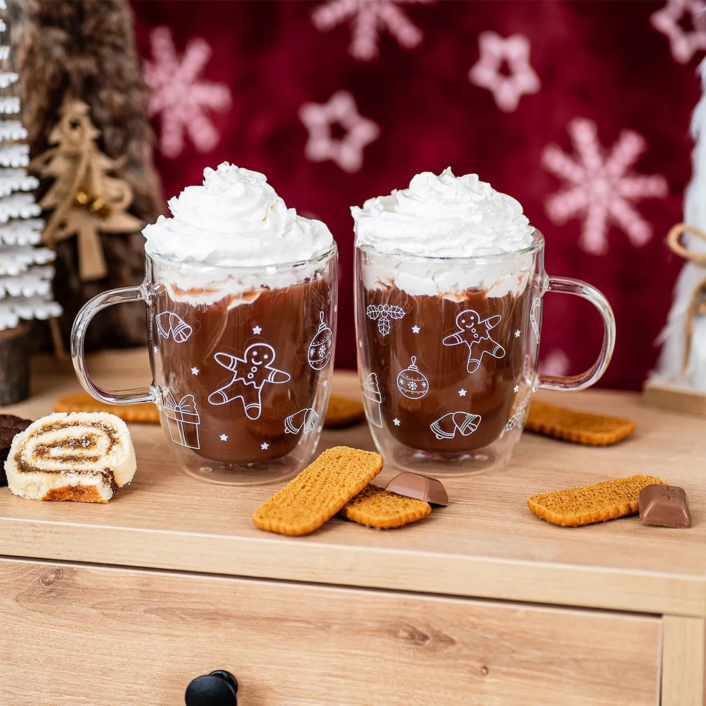 Pahare termo 4Home Winter Hot&Cool 400 ml, 2 buc.