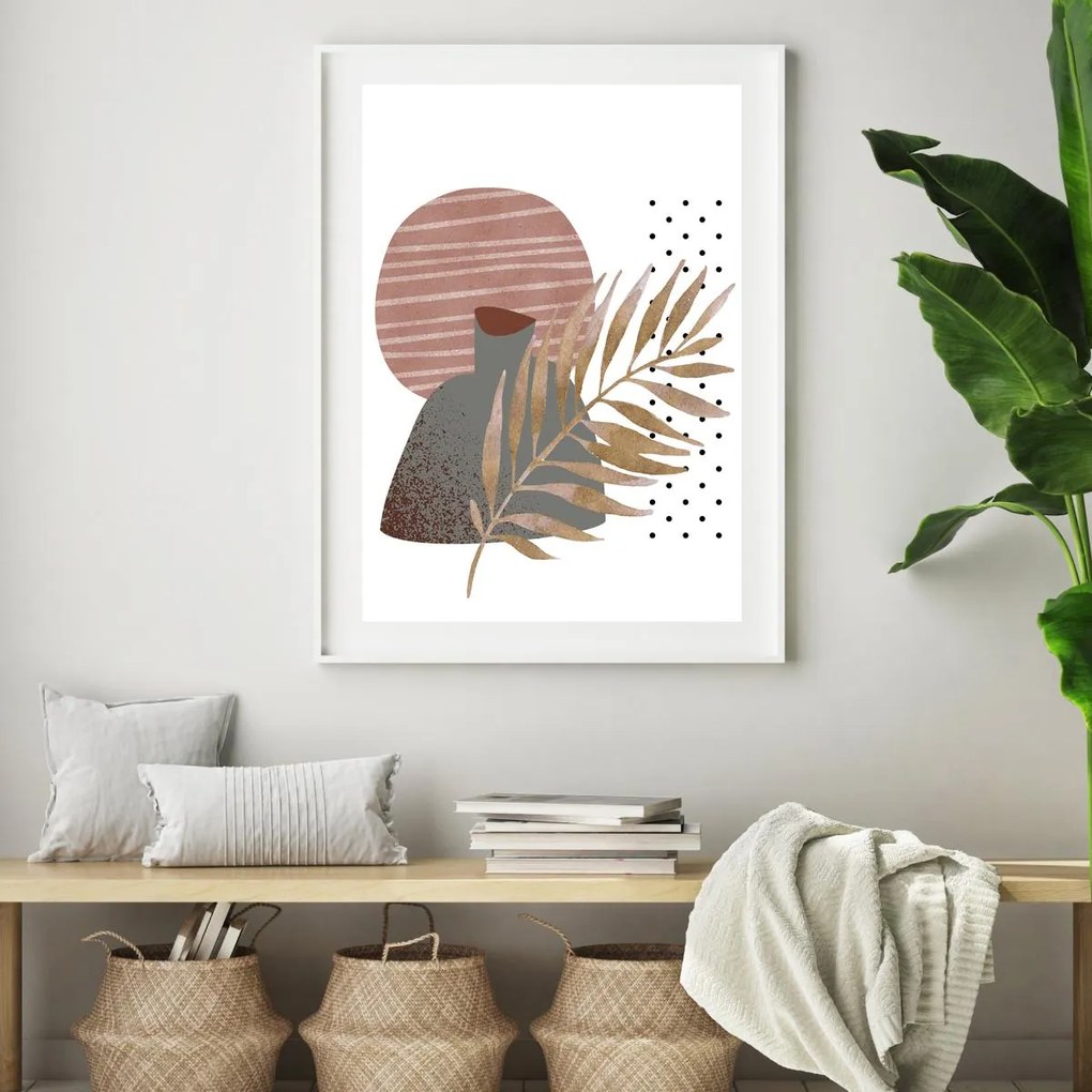 Poster - Abstracție simbolică (A4)