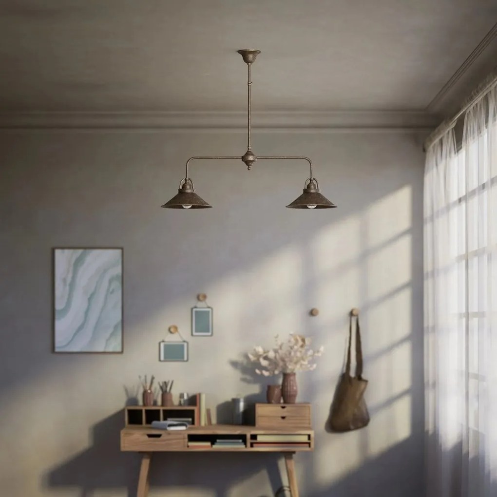 Lustra stil industrial din alama personalizabila Alice